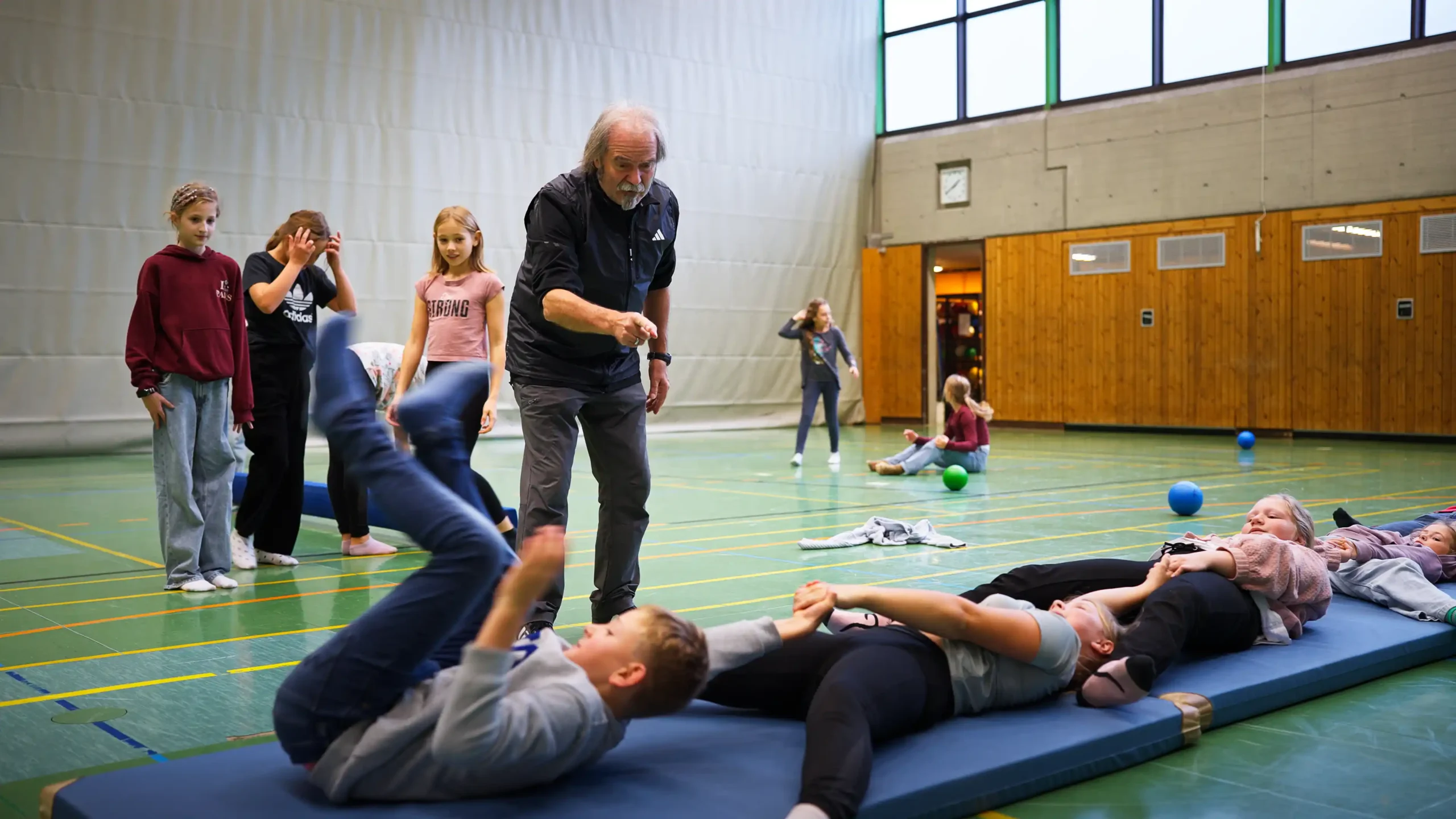 Spaß im Sportunterricht